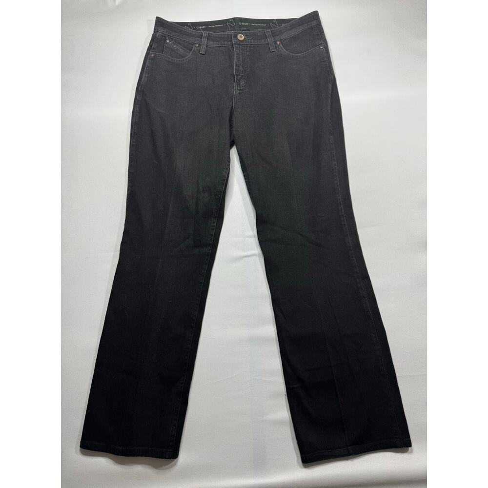 Wrangler Q-Baby Women's Straight‎ Leg Black  Jeans - Size 13/14 (36x33.5)*